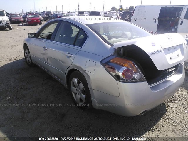 1N4AL21E17N409127 - 2007 NISSAN ALTIMA 2.5/2.5S GRAY photo 3