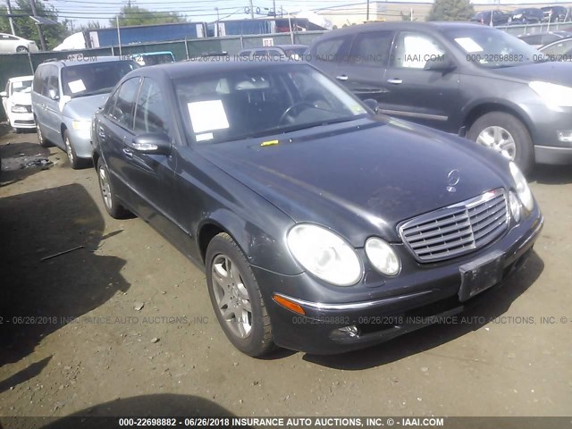 WDBUF82J04X165076 - 2004 MERCEDES-BENZ E 320 4MATIC GRAY photo 1