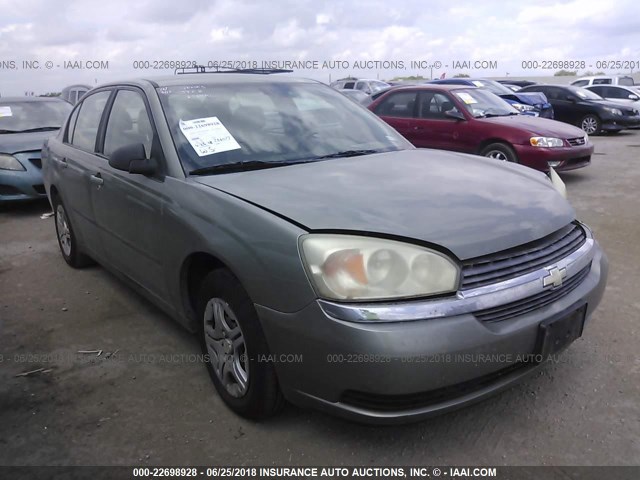 1G1ZS52F45F294418 - 2005 CHEVROLET MALIBU GREEN photo 1