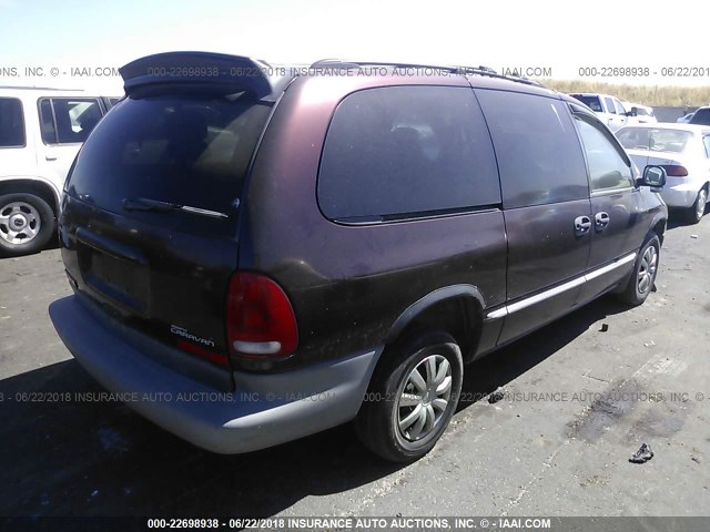 2B4GP24R6VR420970 - 1997 DODGE GRAND CARAVAN  PURPLE photo 4