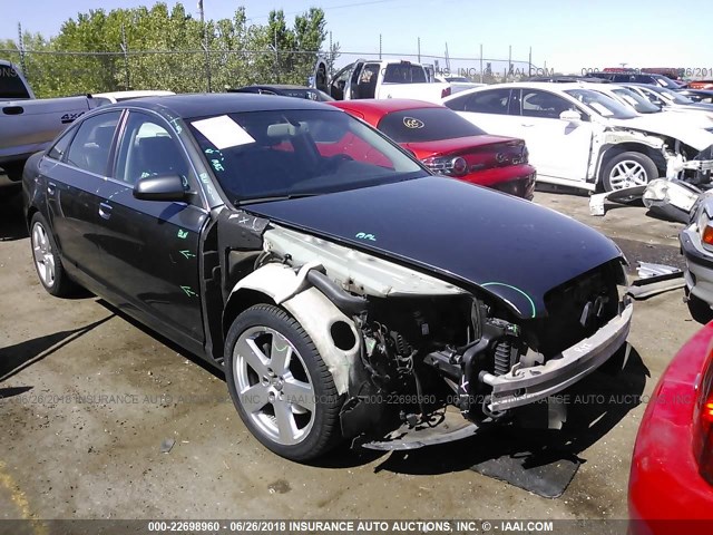 WAUEH74F87N076288 - 2007 AUDI A6 S-LINE QUATTRO GRAY photo 6