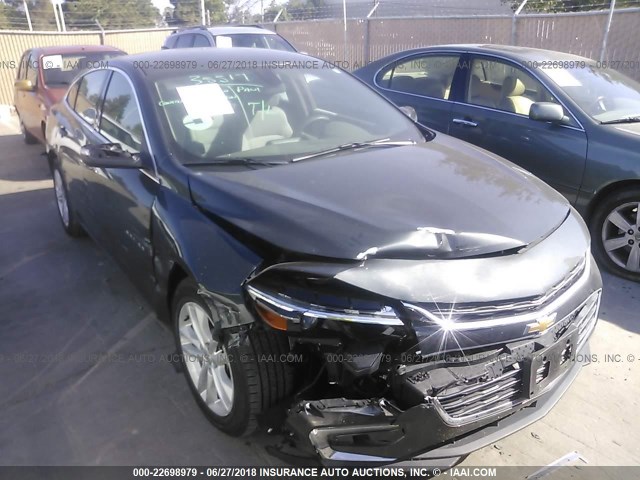 1G1ZJ5SU1GF283414 - 2016 CHEVROLET MALIBU HYBRID GRAY photo 1