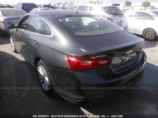 1G1ZJ5SU1GF283414 - 2016 CHEVROLET MALIBU HYBRID GRAY photo 3