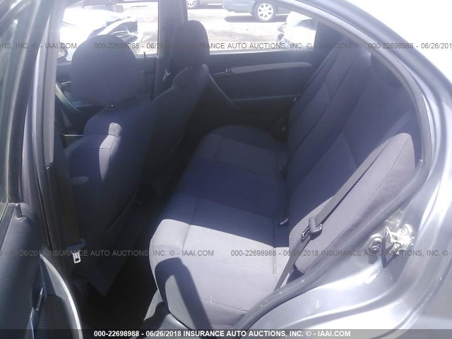 KL1TD56677B141647 - 2007 CHEVROLET AVEO LS 灰色 照片 8