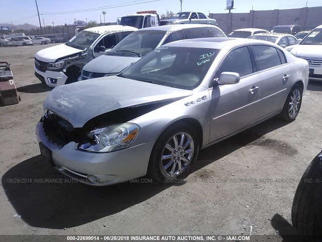 1G4HE57Y96U175602 - 2006 BUICK LUCERNE CXS SILVER photo 2