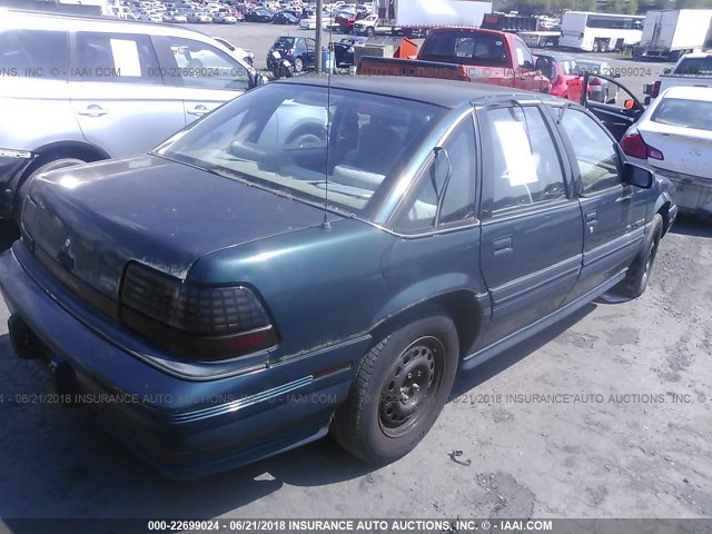 1G2WJ52M9SF298993 - 1995 PONTIAC GRAND PRIX SE 绿色 照片 4