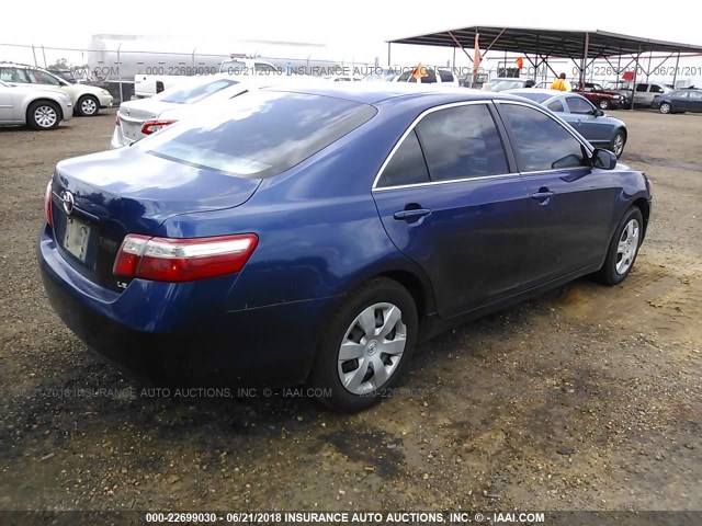 4T1BE46K49U344796 - 2009 TOYOTA CAMRY SE/LE/XLE ლურჯი ფოტო 4