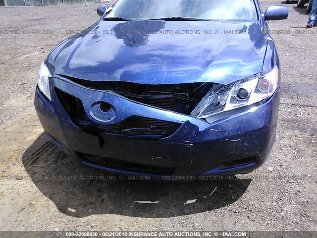 4T1BE46K49U344796 - 2009 TOYOTA CAMRY SE/LE/XLE ლურჯი ფოტო 6