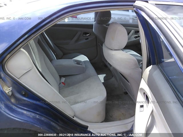 4T1BE46K49U344796 - 2009 TOYOTA CAMRY SE/LE/XLE ლურჯი ფოტო 8