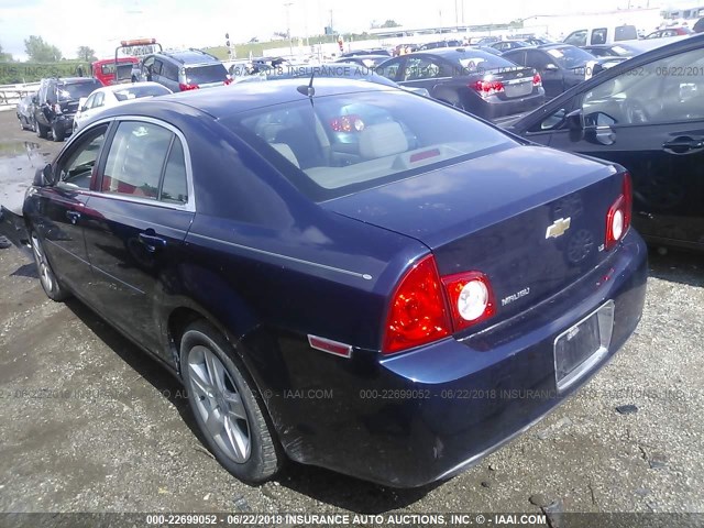 1G1ZG57B094193112 - 2009 CHEVROLET MALIBU LS 蓝色 照片 3