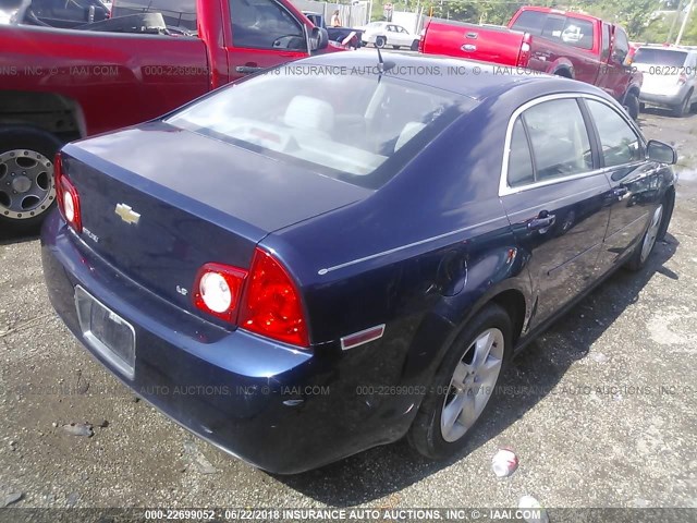 1G1ZG57B094193112 - 2009 CHEVROLET MALIBU LS 蓝色 照片 4