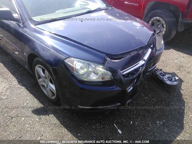 1G1ZG57B094193112 - 2009 CHEVROLET MALIBU LS 蓝色 照片 6