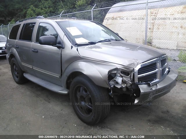 1D4HB58D25F582336 - 2005 DODGE DURANGO LIMITED GOLD photo 1