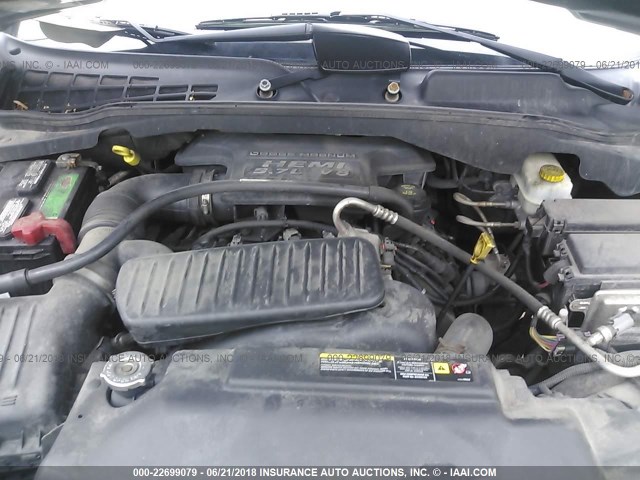 1D4HB58D25F582336 - 2005 DODGE DURANGO LIMITED GOLD photo 10