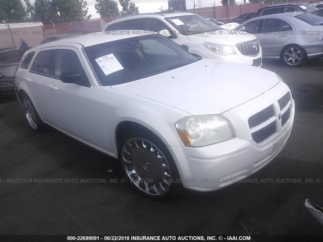 2D4FV47TX7H663409 - 2007 DODGE MAGNUM SE WHITE photo 1