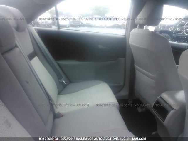 4T4BF1FK9DR324750 - 2013 TOYOTA CAMRY L/SE/LE/XLE 灰色 照片 8