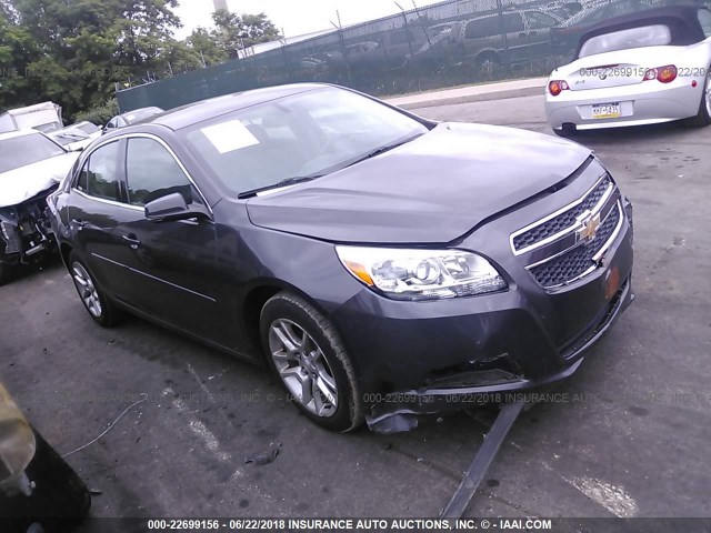 1G11C5SAXDF222569 - 2013 CHEVROLET MALIBU 1LT GRAY photo 1