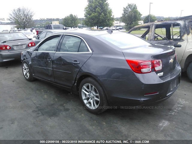 1G11C5SAXDF222569 - 2013 CHEVROLET MALIBU 1LT GRAY photo 3