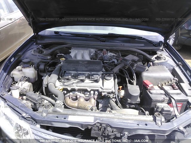 2T1CF28P93C609882 - 2003 TOYOTA CAMRY SOLARA SE/SLE ლურჯი ფოტო 10