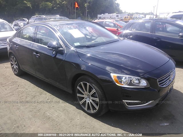 LYV402TK8JB161288 - 2018 VOLVO S60 PREMIER BLACK photo 1