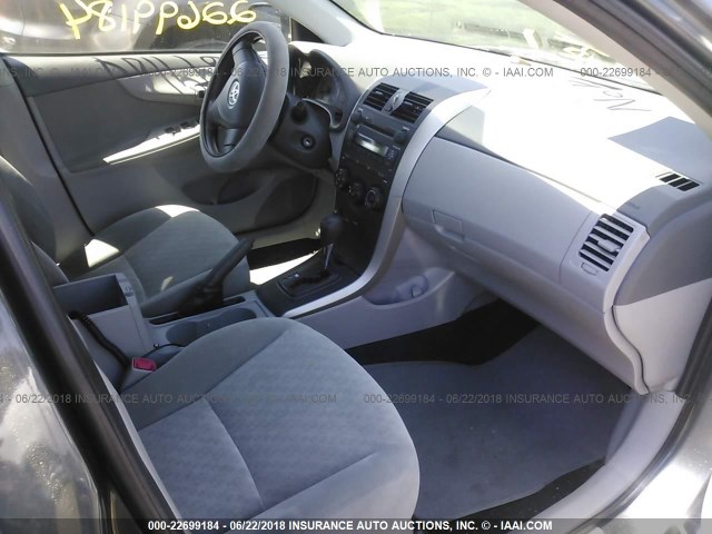 JTDBL40E79J031207 - 2009 TOYOTA COROLLA LE/XLE BLACK photo 5