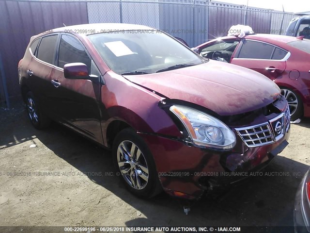 JN8AS5MT8AW010200 - 2010 NISSAN ROGUE S/SL/KROM RED photo 1