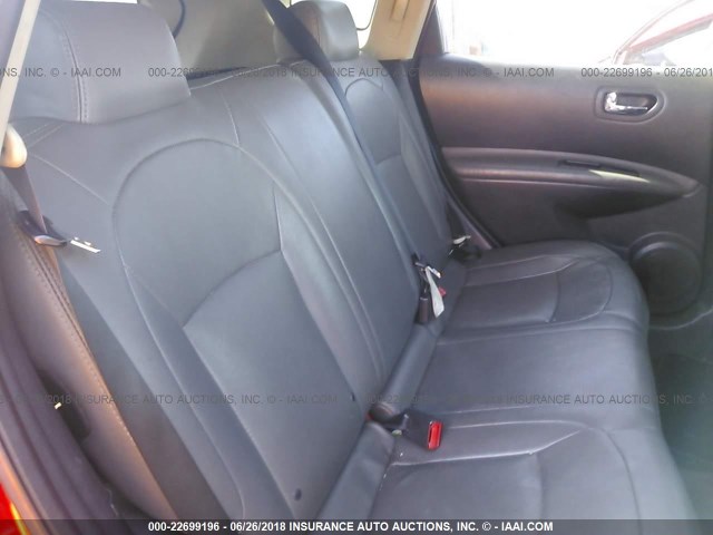 JN8AS5MT8AW010200 - 2010 NISSAN ROGUE S/SL/KROM RED photo 8