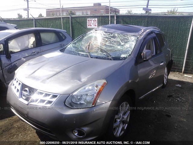 JN8AS5MV7BW661742 - 2011 NISSAN ROGUE S/SV/KROM GRAY photo 6