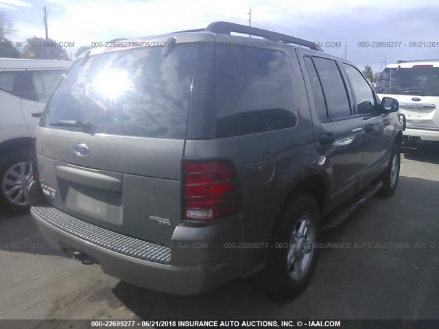 1FMZU63K55ZA60138 - 2005 FORD EXPLORER XLT/XLT SPORT/NBX 金色 照片 4