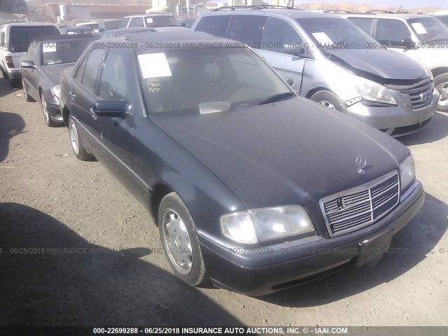 WDBHA22E6TF422892 - 1996 MERCEDES-BENZ C 220 BLACK photo 1