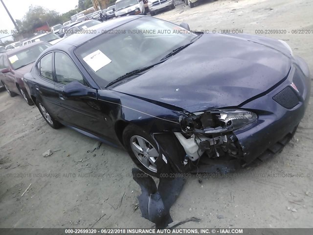 2G2WP552481128324 - 2008 PONTIAC GRAND PRIX ლურჯი ფოტო 1