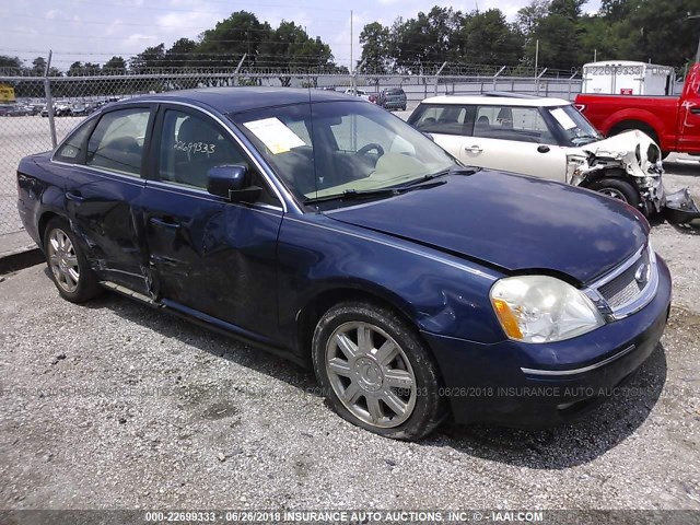 1FAFP24137G117499 - 2007 FORD FIVE HUNDRED SEL Dark Blue photo 1