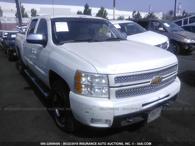 3GCPKTE22DG330633 - 2013 CHEVROLET SILVERADO K1500 LTZ WHITE photo 1