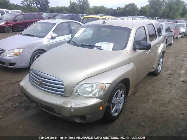 3GNDA13DX8S522505 - 2008 CHEVROLET HHR LS Dorado foto 2