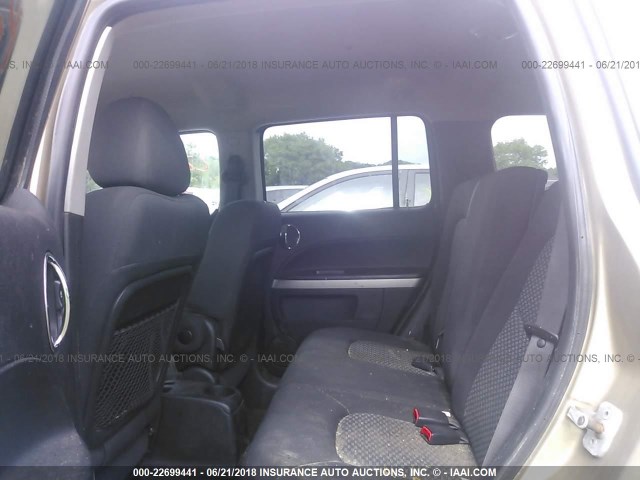 3GNDA13DX8S522505 - 2008 CHEVROLET HHR LS Dorado foto 8
