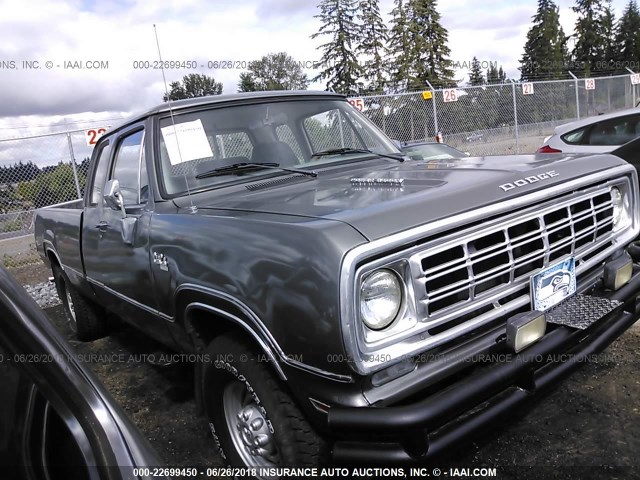 0000W27BE6S284992 - 1976 DODGE W250 (CANADA)  GRAY photo 1