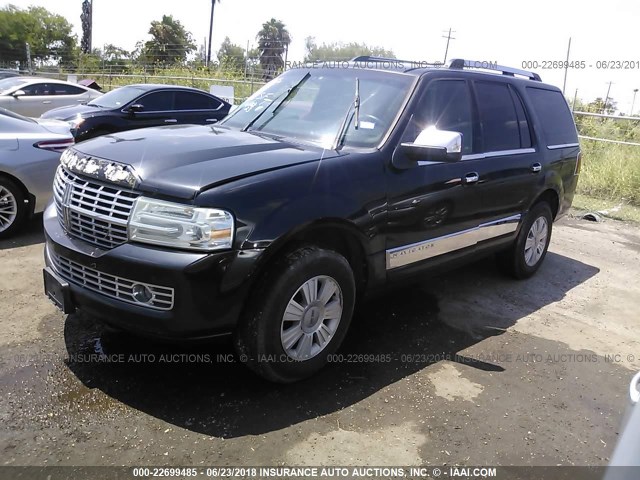 5LMJJ2H52AEJ04354 - 2010 LINCOLN NAVIGATOR 黑色 照片 2