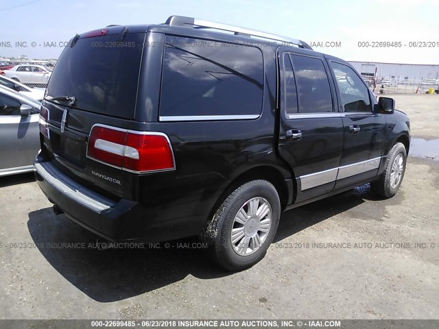 5LMJJ2H52AEJ04354 - 2010 LINCOLN NAVIGATOR 黑色 照片 4