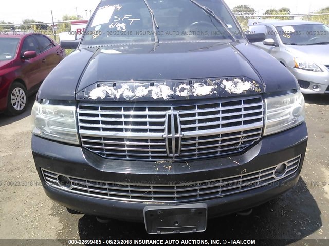 5LMJJ2H52AEJ04354 - 2010 LINCOLN NAVIGATOR 黑色 照片 6