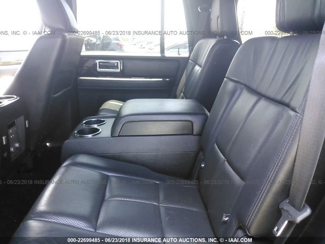 5LMJJ2H52AEJ04354 - 2010 LINCOLN NAVIGATOR 黑色 照片 8