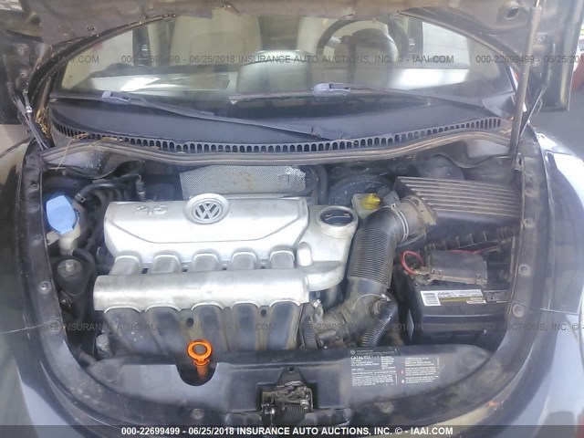 3VWPW31C88M509718 - 2008 VOLKSWAGEN NEW BEETLE S შავი ფოტო 10