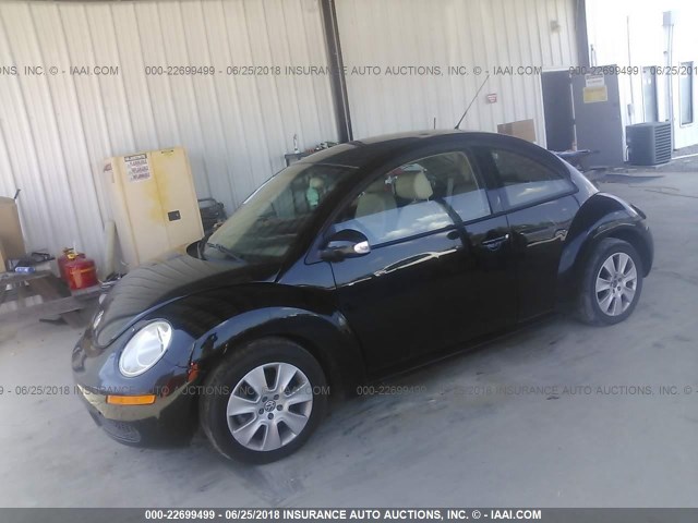 3VWPW31C88M509718 - 2008 VOLKSWAGEN NEW BEETLE S შავი ფოტო 2