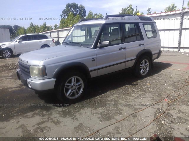 SALTY19494A866144 - 2004 LAND ROVER DISCOVERY II SE SILVER photo 2