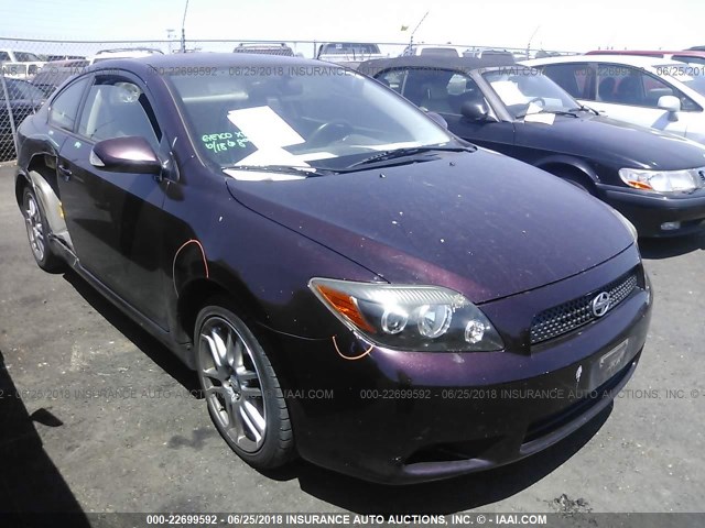 JTKDE167880227275 - 2008 TOYOTA SCION TC 紫色 照片 1