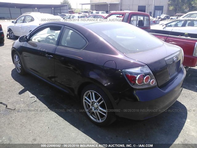 JTKDE167880227275 - 2008 TOYOTA SCION TC 紫色 照片 3