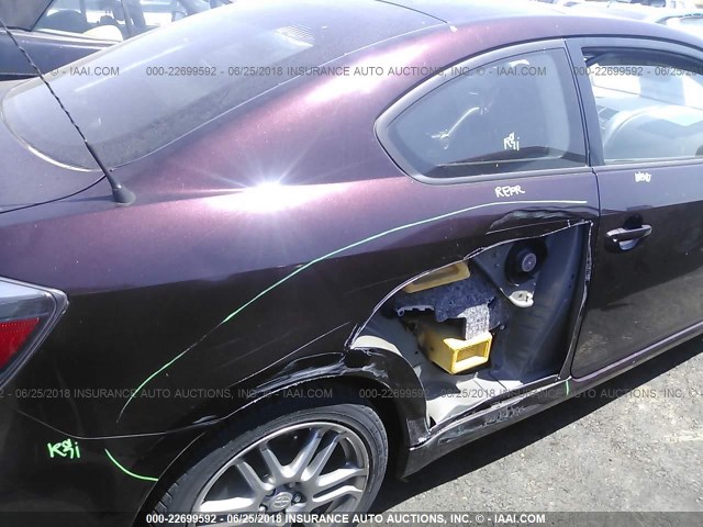 JTKDE167880227275 - 2008 TOYOTA SCION TC 紫色 照片 6