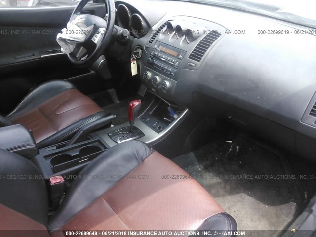 1N4BL11E16C149398 - 2006 NISSAN ALTIMA SE/SL/SE-R GRAY photo 5