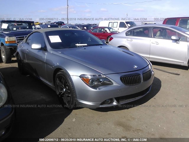 WBAEK13537CN84171 - 2007 BMW 650 I GRAY photo 1