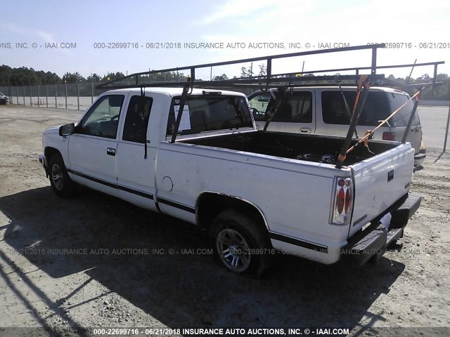 1GTEC19R7WE523337 - 1998 GMC SIERRA C1500 WHITE photo 3