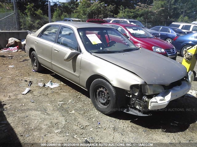 1YVGF22C5X5902215 - 1999 MAZDA 626 ES/LX GOLD photo 1